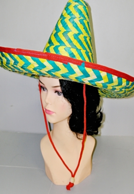 Mexický zelenožlutý klobouk 3281A - Li